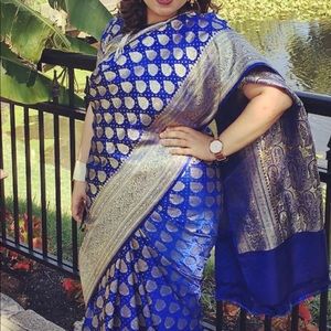 Handloom Mirpur Katan Saree w/ blouse